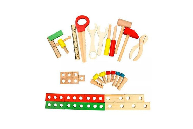 Kids Wooden Hand Tool Set