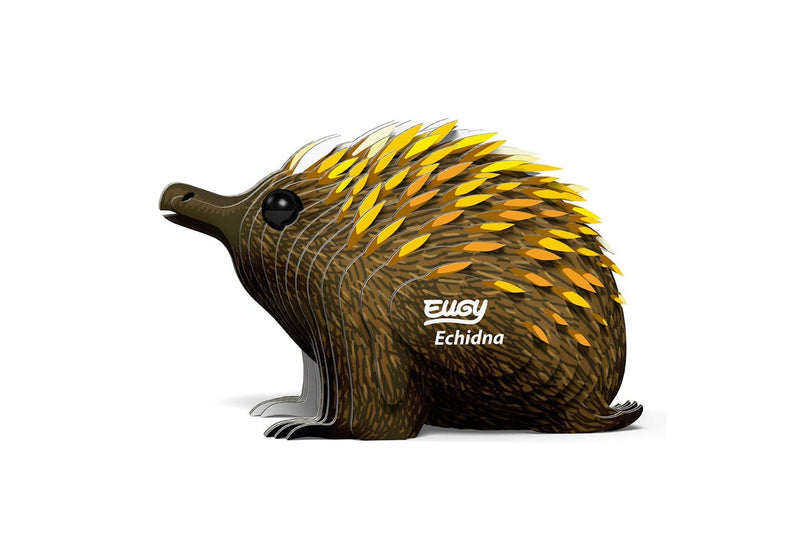 Eugy: Echidna - 3D Cardboard Model