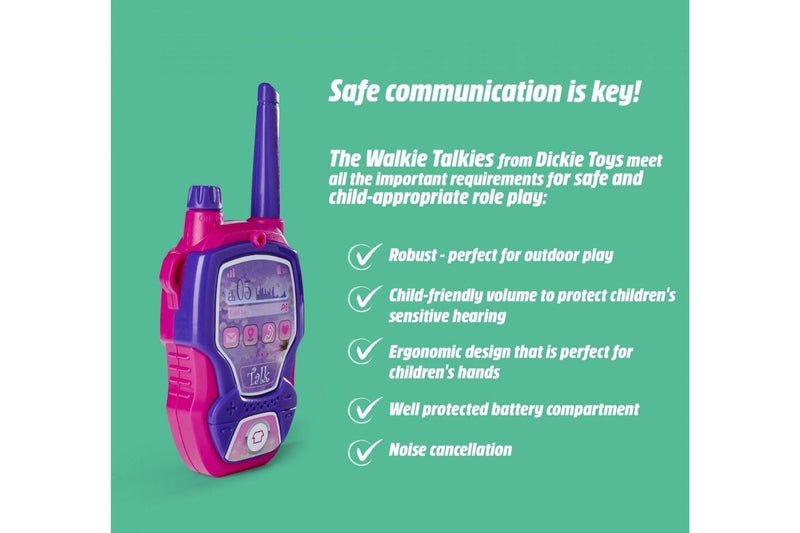 Dickie Toys: Walkie Talkie - Pink