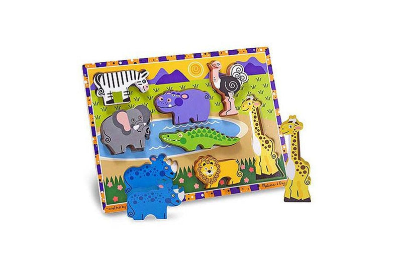 Melissa & Doug: Safari - Chunky Puzzle