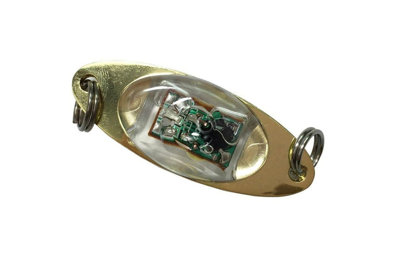 Metal Glowing Led Fish Lure For Underwater Fishing