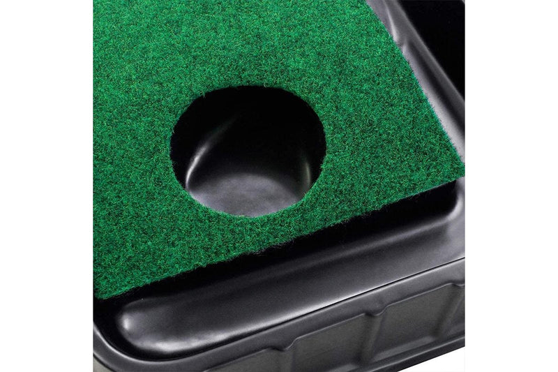 HYPERANGER Indoor Golf Putting Green with Auto Ball Return