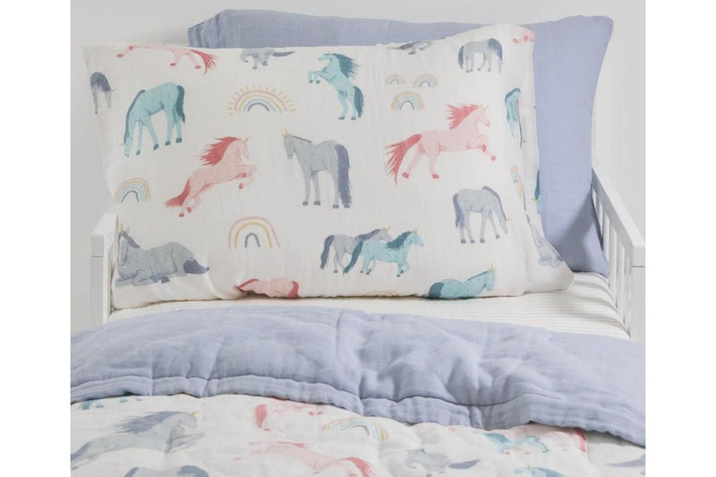 Little Unicorn: Pillowcase Set - Unicorns (2 Pack)