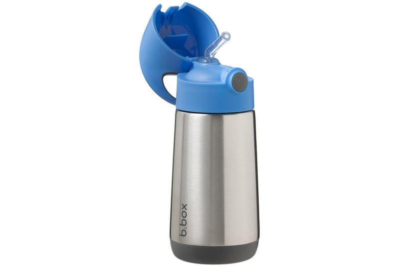 b.box: Insulated Drink Bottle - Blue Slate (350ml)