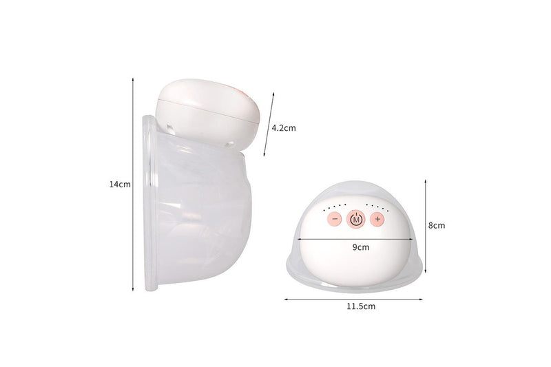 Portable Electric Breast Pump Wearable USB Silent Hands-Free Automatic Milker