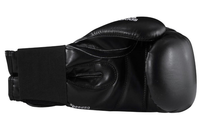 Adidas Speed 50 Boxing Gloves - Black/White (10oz)