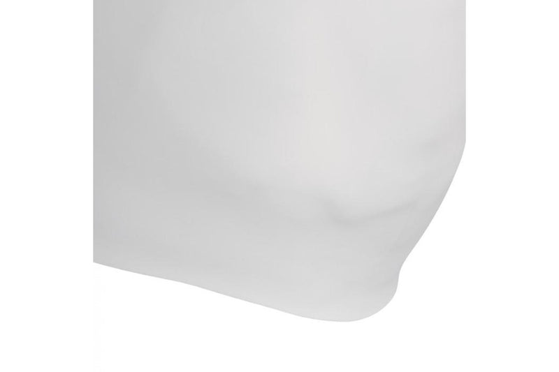 Adidas: Silicone Graphic Swim Cap - White