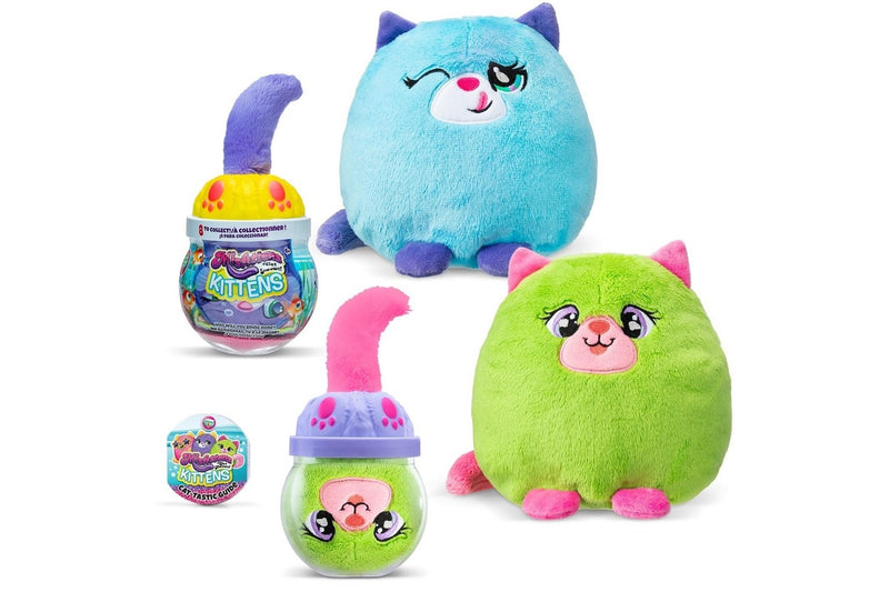 Misfittens: Kittens Fishbowl - Surprise Plush - Series 1 (Assorted Designs)