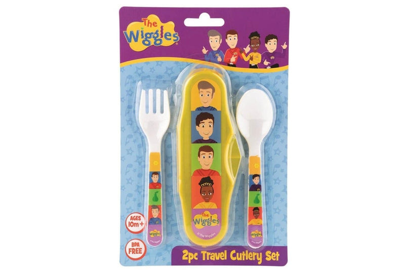 The Wiggles: Fruit Salad Travel Cutlery Set (2 Piece Set)