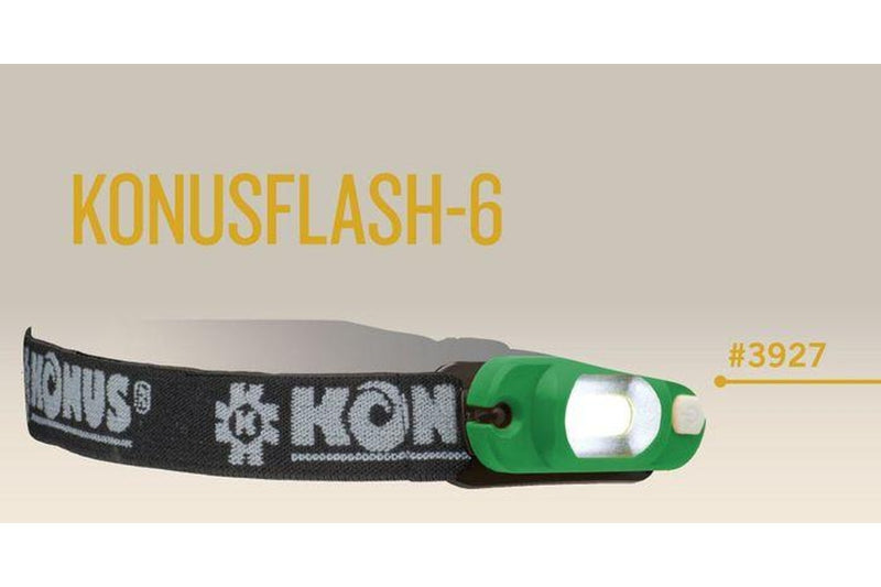 Konus Konusflash-6 Head Lamp Rechargeable