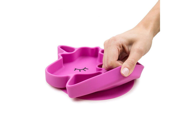 Bumkins: Silicone Grip Dish - Unicorn