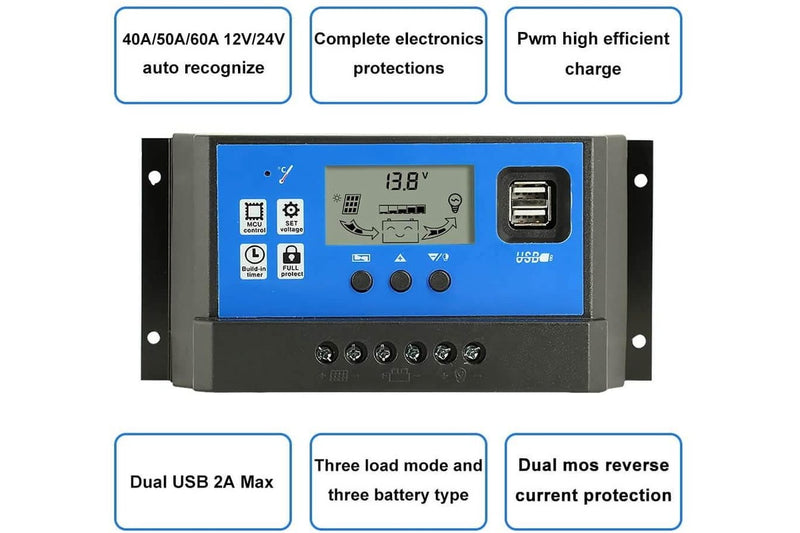 50A Solar Charge Controller