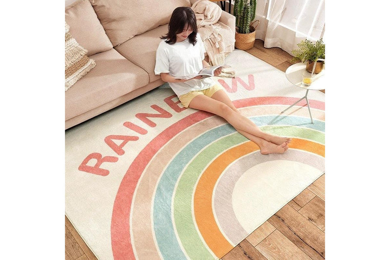 Nursery Rug (Rainbow) 120cm x 160cm