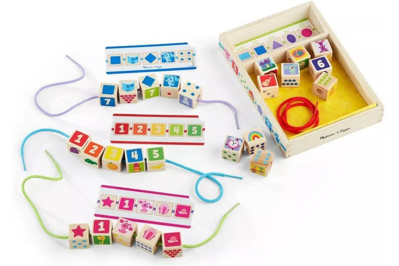 Blues Clues & You! Wooden Lacing Beads