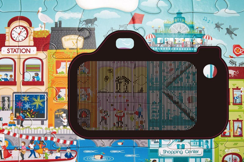 Hape: Animated City Puzzle