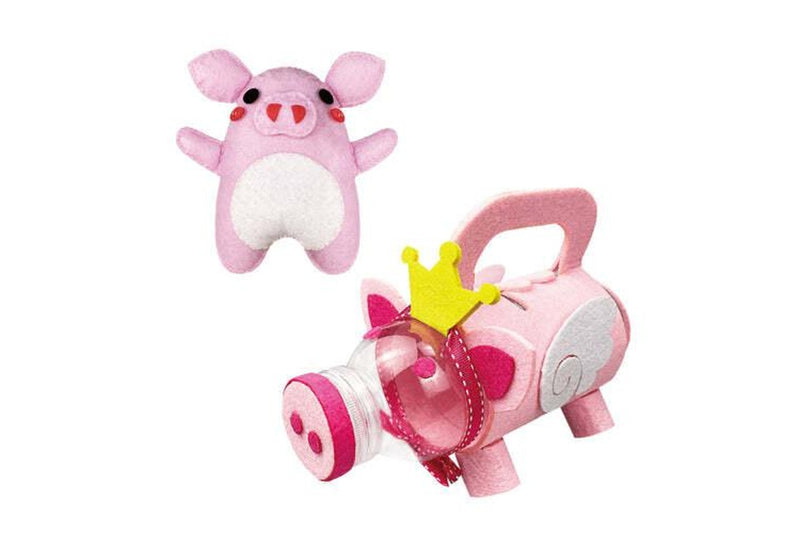 Jeanny: Craft Pink Piggy Bank