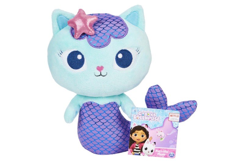 Spin Master Gabby's Dollhouse Purr-ific Plush 7'' Kids Stuffed Toy Assort 3+