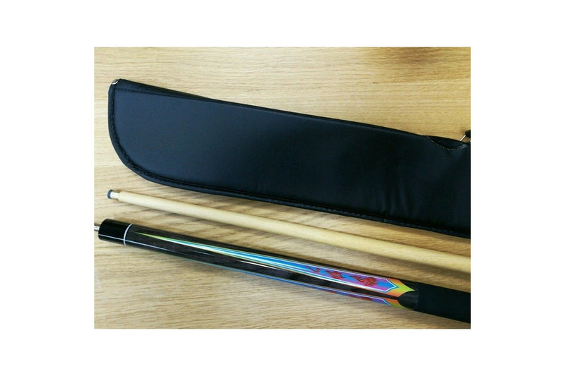 Power Glide Psychedelic Pool Cue (Brown/Navy) (89cm)