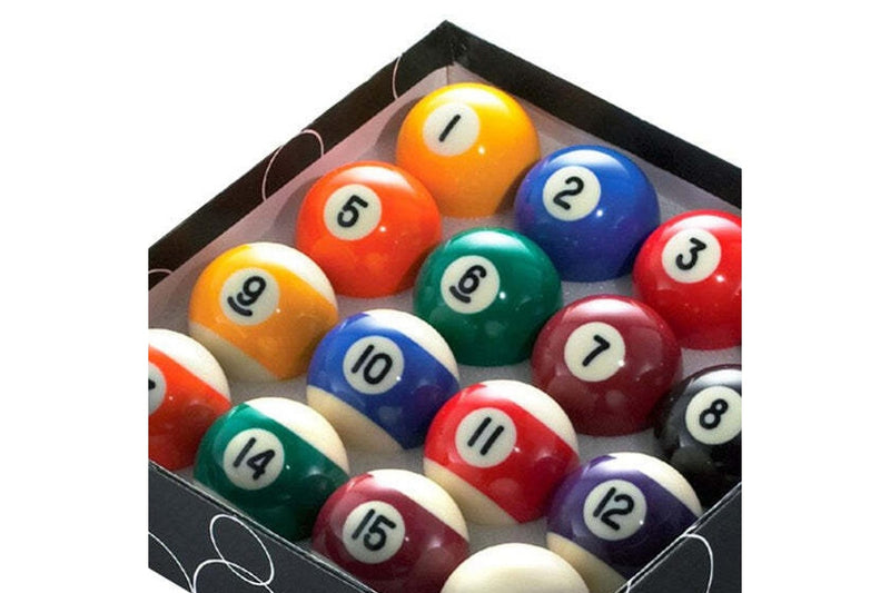 16pc Formula Sports Standard 2 1 16" Pool Balls Set Boxed Billiard Game Numbered