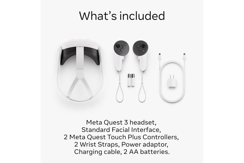 Meta Quest 3 512GB Advanced All-in-one VR Gaming Headset -- Get Batman: Arkham Shadow Headset