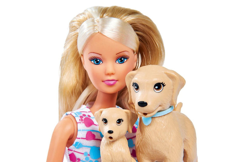 Simba Steffi Love Puppy Walk Doll Playset Kids Imaginative Play Fun Toy 3y+