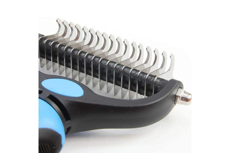 Wide Double Sided - Pet Grooming Brush