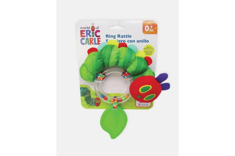 The Very Hungry Caterpillar Ring Rattle