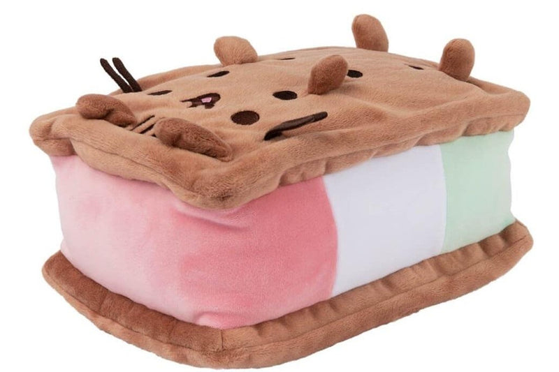 Pusheen the Cat: Neapolitan Ice Cream Sandwich - 6" Plush