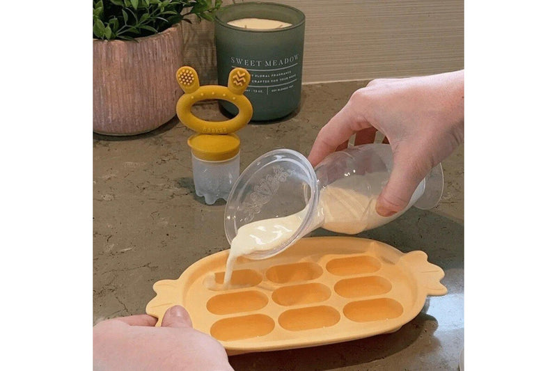 Haakaa: Silicone Nibble Tray - Apricot