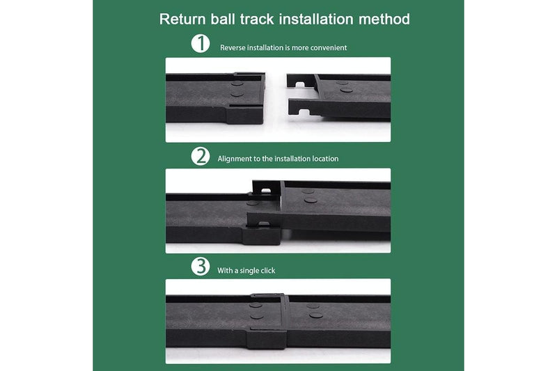 Golf Mini Putting Mat Push Rod Trainer 3M With Auto Ball Return Fairway Green