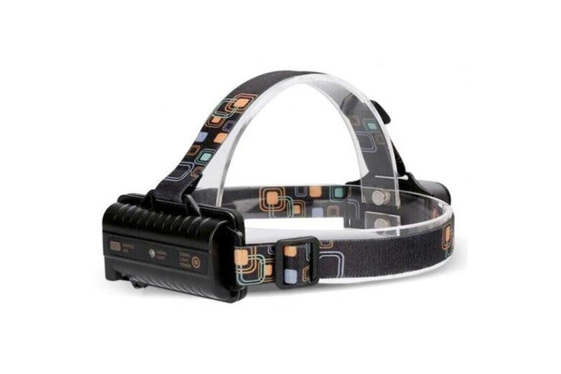 20W 800Lm 6000K Xml T6 Led Headlamp Black - Standard