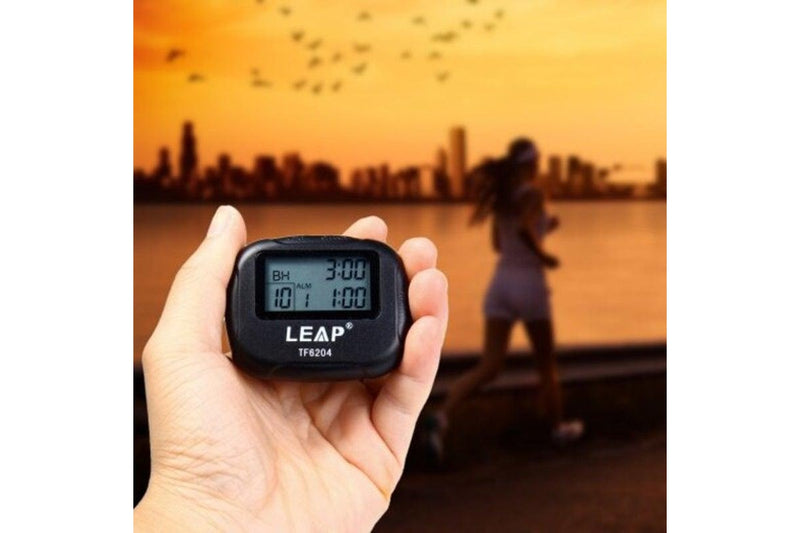 Tf6204 Interval Timer For Yoga Hiit Cardio Tabata With Lcd Black - Standard - Set Of 1