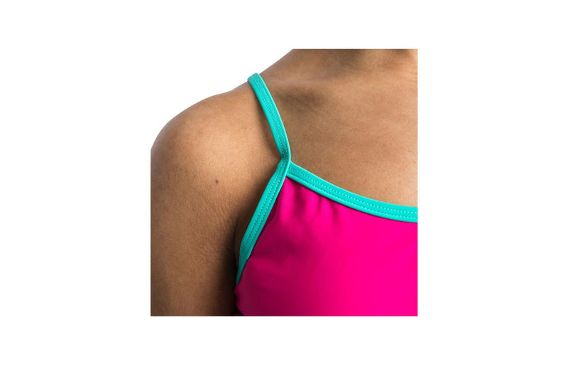 Trespass Womens/Ladies Lotty Swimsuit (Pink Lady) (XXS)