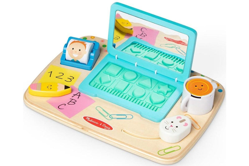 Melissa & Doug: Work & Play - Desktop Activity Board