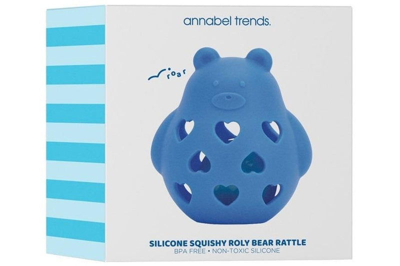 Annabel Trends: Silicone Roly Rattle - Bear