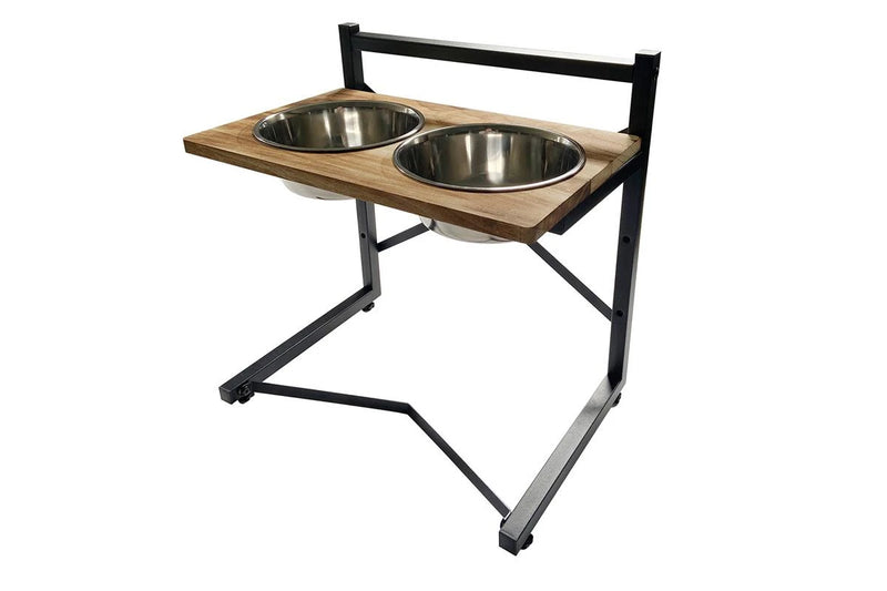 PETSWOL Raised Dog Food Bowl Stand