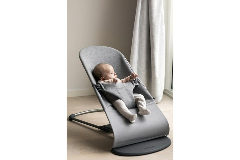 BabyBjorn: Bouncer Bliss Jersey - Light Grey