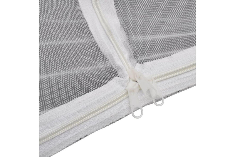 Mongolia Net Mosquito Net 2 Doors 200 x 150 x 145 Cm White