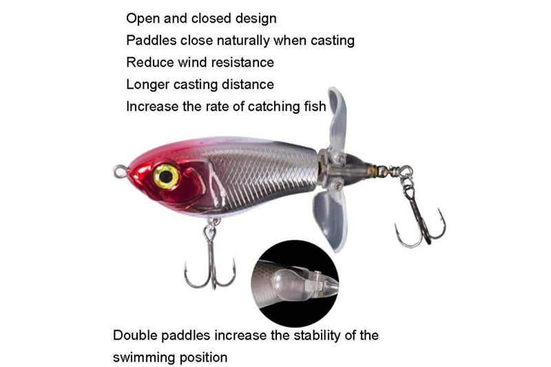 Long Distance Casting Lure For Tractor Tether