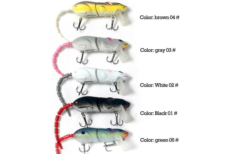 15.5cm Broken Mouse Minnow Hard Bait 15.5g No. 1