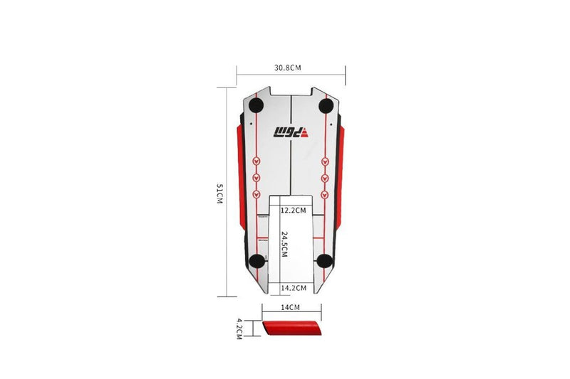 Jzq015 Golf Training Device Push Swing Practice Mirror Correct Posture Device Swing Plate