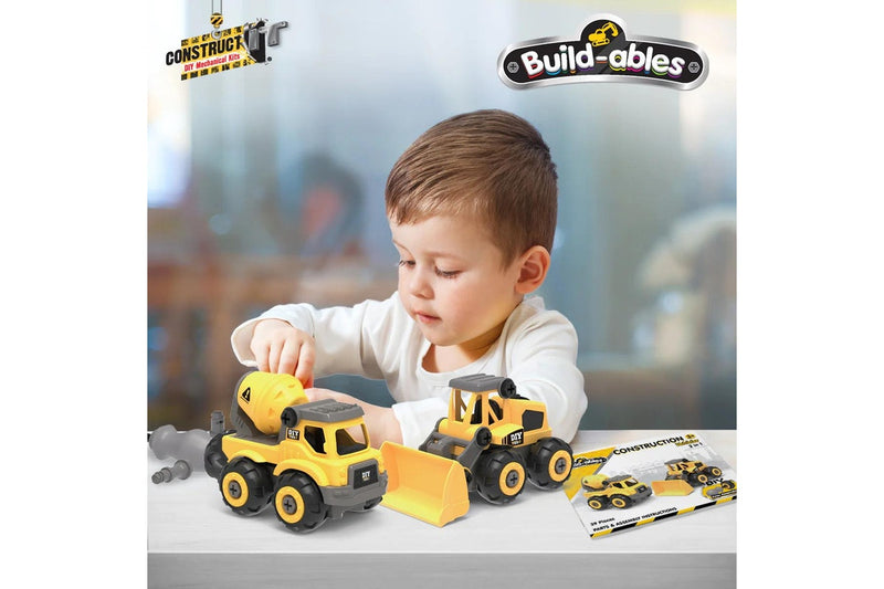 Build-ables: Construction - 2-in-1 Vehicle Playset