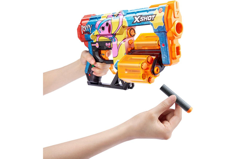 Zuru: X-Shot Skins Dread Blaster - Poppy Playtime (Kissy)