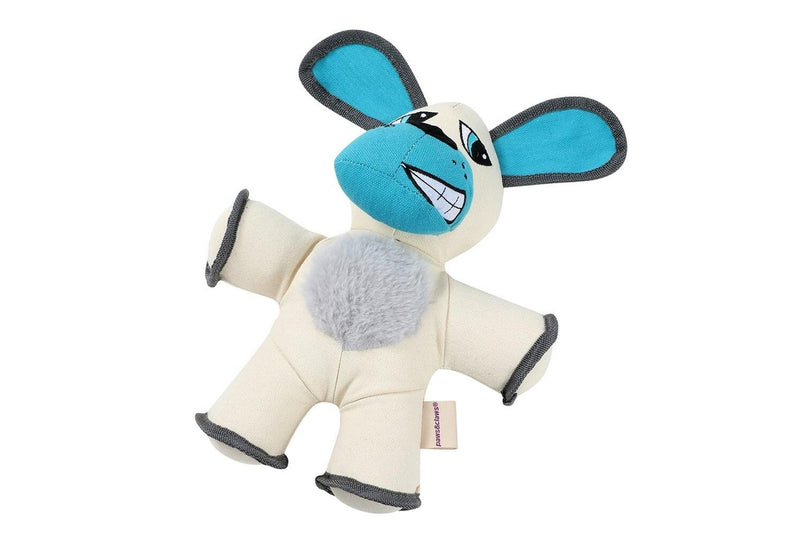 Paws & Claws 32cm Super Tuff Buddies Oxford Pet Interactive Toy Dog w Squeaker