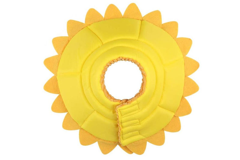 Pet Recovery Collar Small - Sunflower