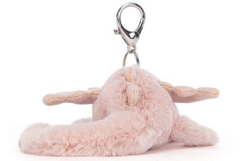 Jellycat: Rose Dragon - Bag Charm