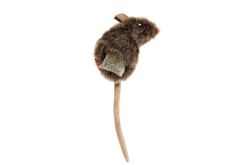 GiGwi: Catch & Scratch, Refillable Catnip Cat Toy - Mouse