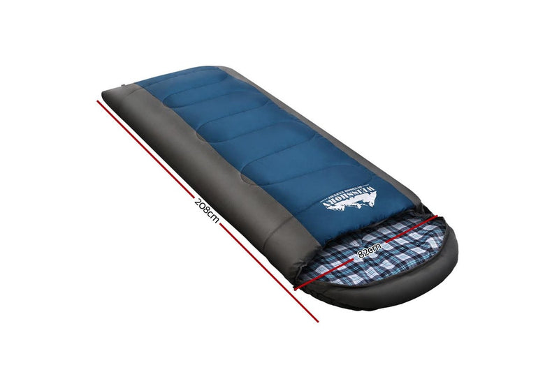 Weisshorn Single Sleeping Bag Navy