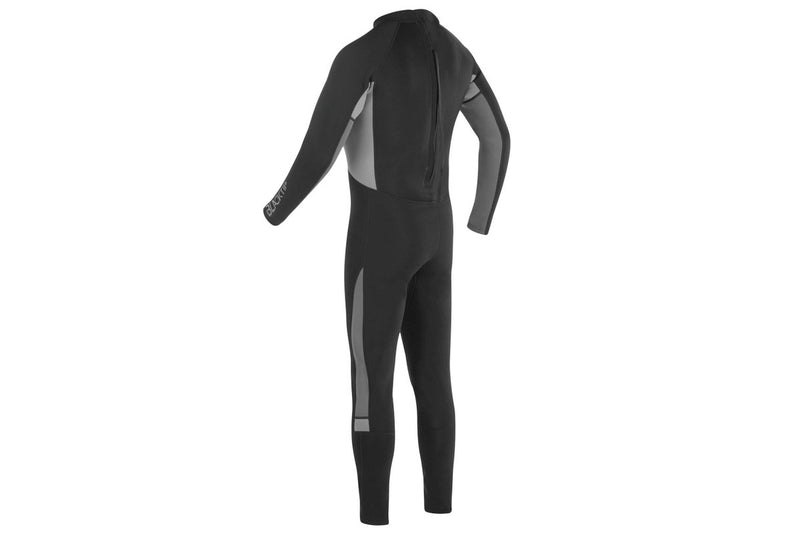 Urban Beach Mens Blacktip Monochrome Long-Sleeved Wetsuit (Black/Grey) (S)