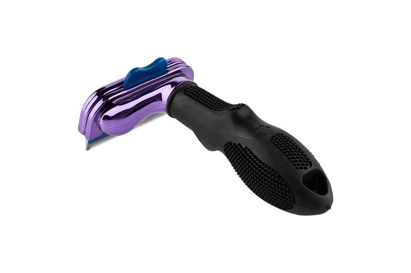 Furminator: DeShedding Tool - Large Short Hair Cat (Metallic Purple)